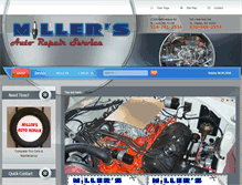 Tablet Screenshot of millerautorepair.com